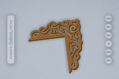 Decorative Door Corner SVG Product Image 1