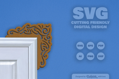 Decorative Door Corner SVG Product Image 10