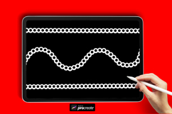 Polka Liner Procreate Brush