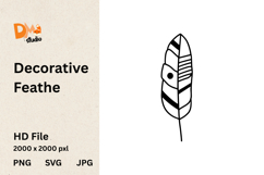 Decorative Feather Product Image 1