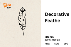 Decorative Feather Product Image 1