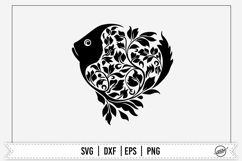 Decorative fish SVG Product Image 1
