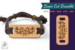 Decorative Floral Lasercut Bracelet Product Image 1