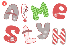 Decorative font. Merry Christmas Product Image 2