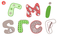 Decorative font. Merry Christmas Product Image 3