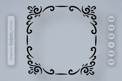 Decorative Frame Border SVG Product Image 1
