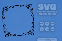 Decorative Frame Border SVG Product Image 2