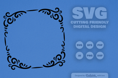 Decorative Frame Border SVG Product Image 1