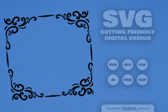 Decorative Frame Border SVG Product Image 5
