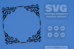 Decorative Frame Border SVG Product Image 6