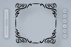 Decorative Frame Border SVG Product Image 1