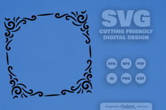 Decorative Frame Border SVG Product Image 1