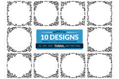 Decorative Frame Border SVG Product Image 1