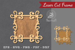 Decorative Frame Laser Cut Decoration Product Image 1