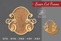 Decorative Frame Laser Cut Decoration Product Image 1