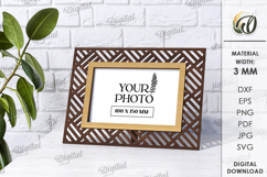 Decorative Frames Bundle Laser Cut. Wooden photo frame SVG Product Image 4