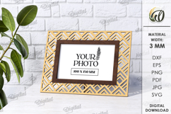 Decorative Frames Bundle Laser Cut. Wooden photo frame SVG Product Image 6