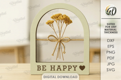 3D Decorative Stands Bundle Laser Cut. Home Decor SVG Product Image 7