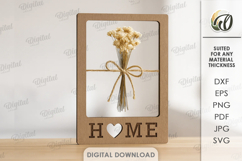 3D Decorative Stands Bundle Laser Cut. Home Decor SVG Product Image 12