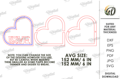 3D Decorative Stands Bundle Laser Cut. Home Decor SVG Product Image 4