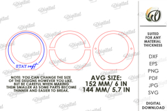 3D Decorative Stand Laser Cut. Home Decor SVG Product Image 2