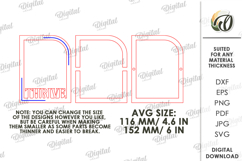 3D Decorative Stand Laser Cut. Home Decor SVG Product Image 2