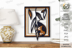 Decorative Layered Wall Art Laser Cut. Wall decor SVG Product Image 1