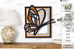Decorative Layered Wall Art Laser Cut. Wall decor SVG Product Image 1