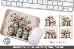 Mouse Pad Decorative Milk Can Product Image 1