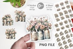 Decorative Milk Can Sticker Product Image 1