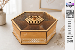Decorative Modular Wooden Storage Boxes Laser Cut Bundle Product Image 3