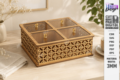 Decorative Modular Wooden Storage Boxes Laser Cut Bundle Product Image 4