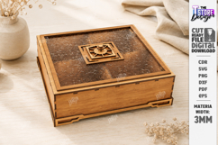 Decorative Modular Wooden Storage Boxes Laser Cut Bundle Product Image 5