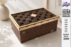 Decorative Modular Wooden Storage Boxes Laser Cut Bundle Product Image 7