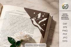 Corner Bookmarks Bundle. Bookmark paper cut. Page Marker SVG Product Image 12