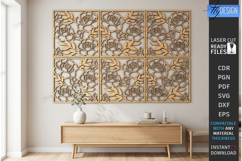 Decorative Panel Laser Cut Bundle | Wall Art | Home Decor Product Image 12