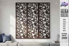 Decorative Wall Panel Laser Cut | Abstract Geometric Pattern Product Image 1