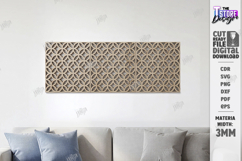 Decorative Wall Panel Laser Cut Bundle | Abstract Geometric Product Image 5