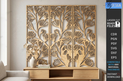 Decorative Panel Laser Cut | Wall Art | Home Decor | Pattern Product Image 1