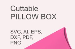 Decorative Pentagonal Window Pillow Box SVG Paper Cut SVG