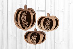 Fall Pumpkin Sign SVG Bundle Laser Cut Files |Welcome Sign Product Image 10