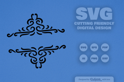 Decorative Split Border SVG Product Image 7