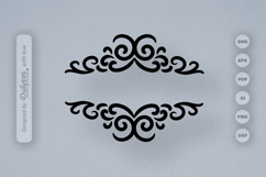 Decorative Split Border SVG Product Image 1