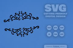 Decorative Split Border SVG Product Image 2