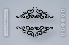 Decorative Split Border SVG Product Image 1