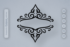 Decorative Split Border SVG Product Image 1