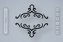 Decorative Split Border SVG Product Image 2
