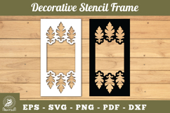 Decorative Stencil Frame SVG Product Image 1