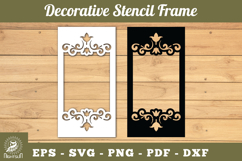 Decorative Stencil Frame SVG Product Image 1