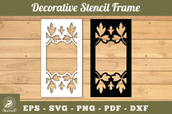 Decorative Stencil Frame SVG Product Image 1